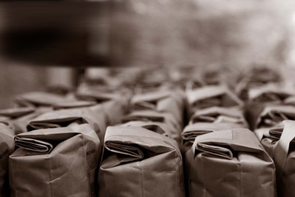 Store roasted coffee