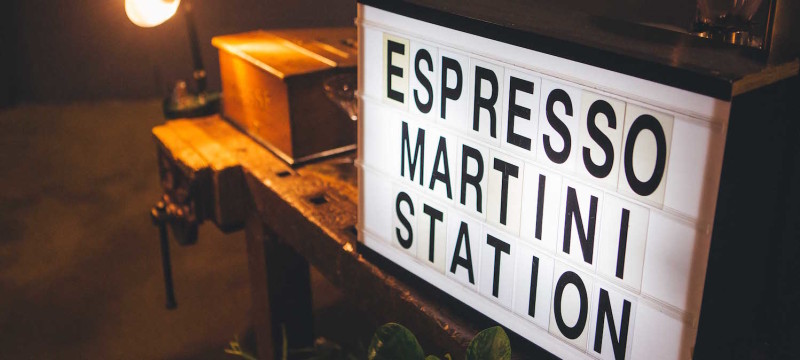 Espresso Martini Station