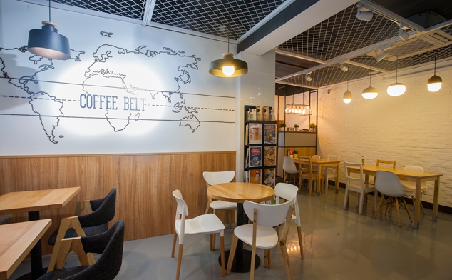 Coffee Belt cafe in Shanghai