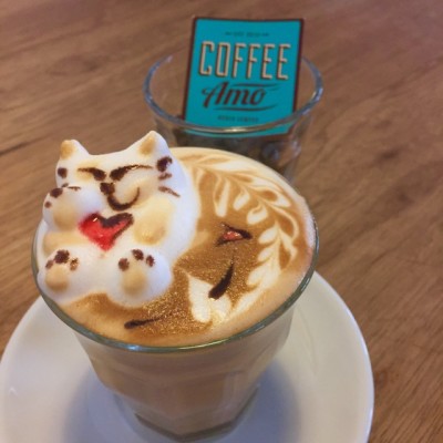 3d latte art 2