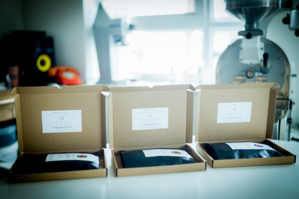 First orders at the Long and Short coffee shop