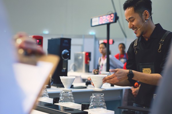 Budapest Brewers Cup Champion Chad Wang (C) Sprudge