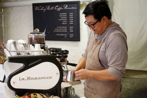 Nick Cho of Wrecking Ball Coffee