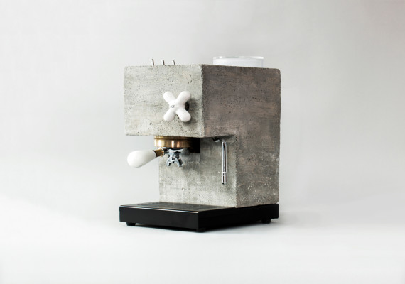 Anza Concrete Espresso Machine