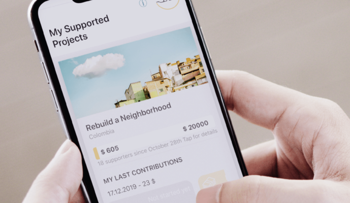 Support transparency and farm projects from your phone
