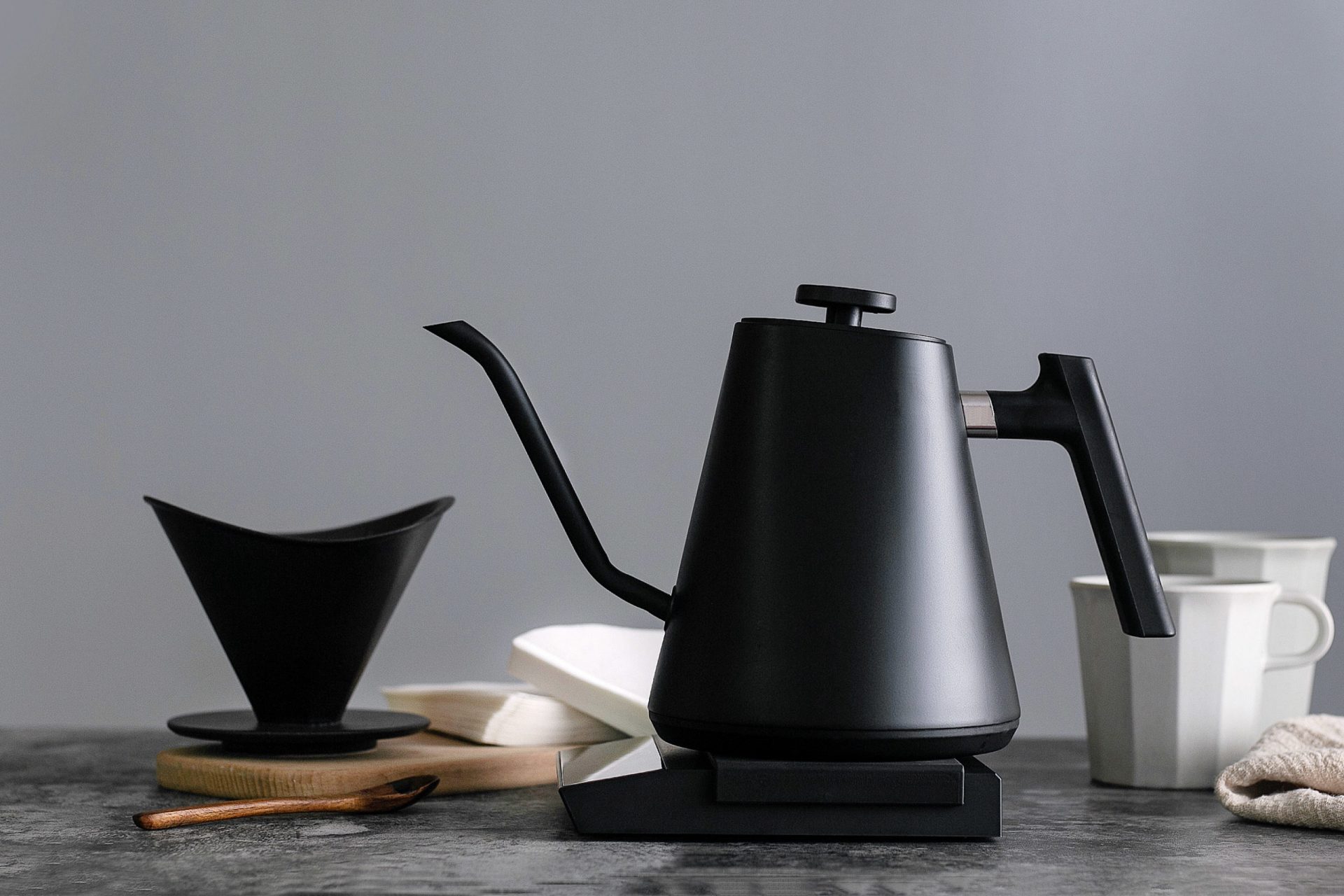 Felicita Square Electric Kettle LONG & SHORT